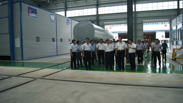 ?鄒城市黨政考察團來我公司觀摩指導